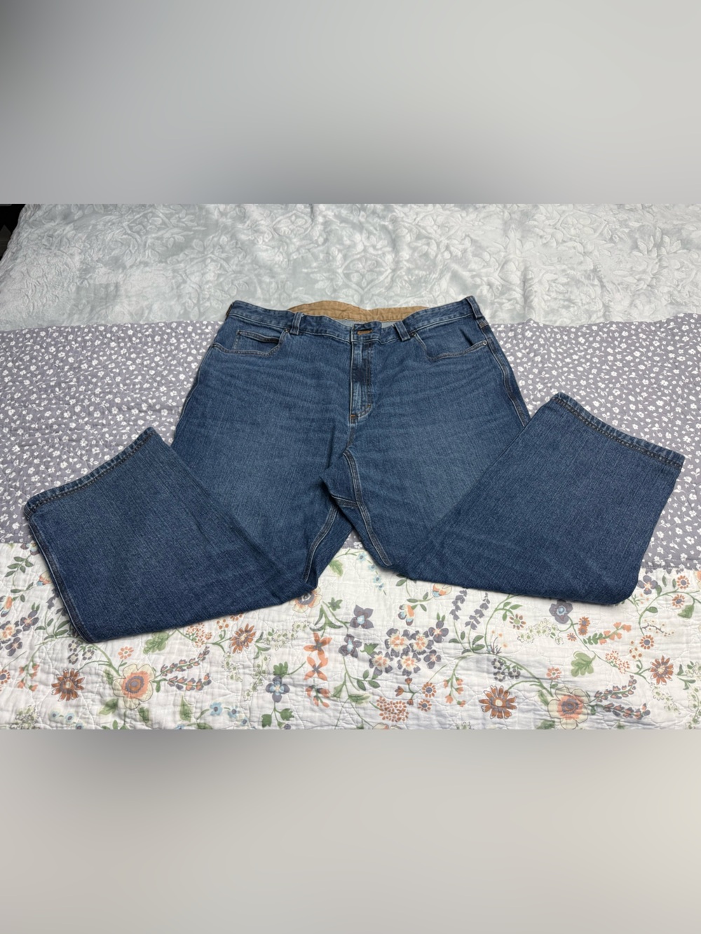 Duluth Trading Co Dark Blue Relaxed Jeans